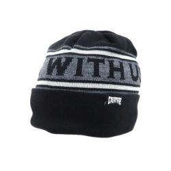 CREATURE KNITCAP クリーチャー ニットキャップ LURK WIHT US BEANIE BLACK/GREY スケートボード スケボー 1