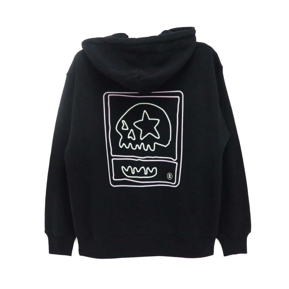 MAGICAL MOSH MISFITS HOOD マジカルモッシュミスフィッツ パーカー MxMxM NEON HOODIE GREEN スケートボード スケボー 