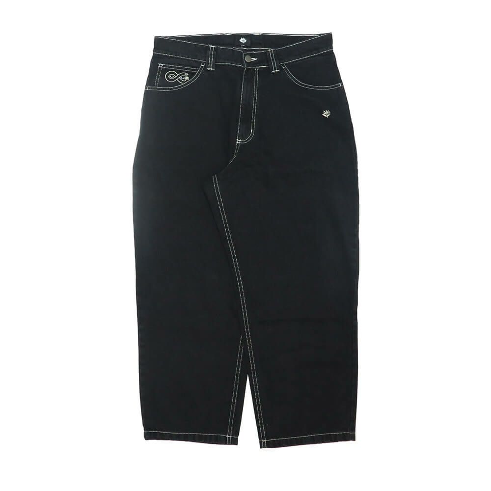 MAGENTA JEANS マゼンタ パンツ ジーンズ OG DENIM STITCH BLACK 