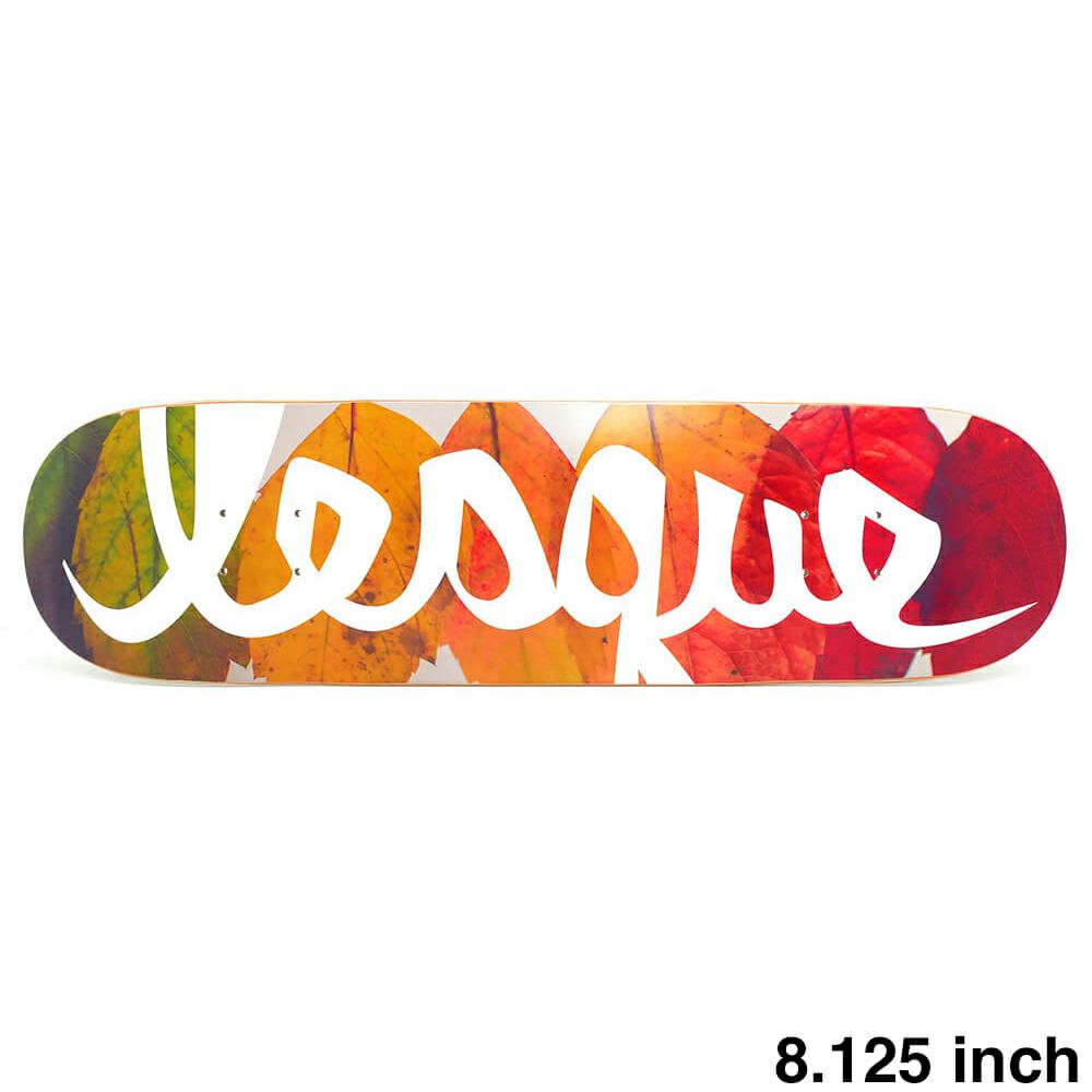 LESQUE DECK レスケ デッキ TEAM AUTUMN LEAVES 8.125 スケートボード スケボー