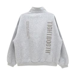 TIGHTBOOTH（TBPR）CREW SWEAT タイトブース トレーナー SMOOTH SWEAT GREY スケートボード スケボー 3