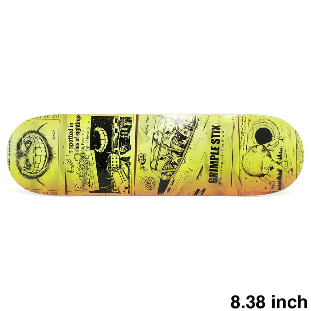 ANTIHERO DECK アンチヒーロー デッキ PETER HEWITT GRIMPLESTIX SIGHTINGS 8.38 スケートボード スケボー
