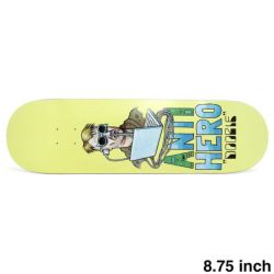 ANTIHERO DECK アンチヒーロー デッキ VICTOR PELLEGRIN（DOOBIE）ANTI INTELLIGENCE 8.75 スケートボード スケボー