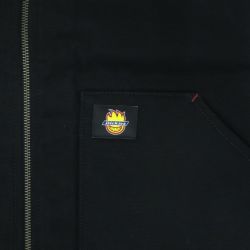 DICKIES SKATEBOARDING JACKET ディッキーズスケートボーディング ジャケット DICKIES X SPITFIRE VEST BLACK スケートボード スケボー 3