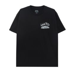 DGK T-SHIRT ディージーケー Tシャツ LOVE IS ... BLACK スケートボード スケボー 1