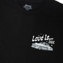 DGK T-SHIRT ディージーケー Tシャツ LOVE IS ... BLACK スケートボード スケボー 2