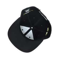 DGK CAP ディージーケー キャップ DGK STATEMENT SNAPBACK BLACK スケートボード スケボー 5