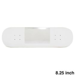 QUASI DECK クワージー デッキ TEAM PROTO 1 WHITE SILVER 8.25 スケートボード スケボー