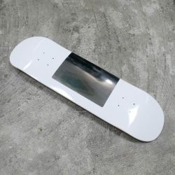 QUASI DECK クワージー デッキ TEAM PROTO 1 WHITE SILVER 8.25 スケートボード スケボー 2