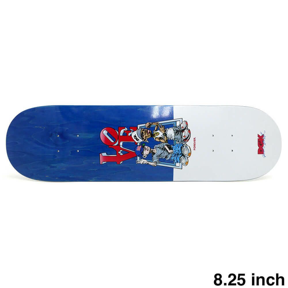 DGK DECK ディージーケー デッキ STEVIE WILLIAMS & JOSH KALIS LOVE FOREVER 8.25 スケートボード スケボー
