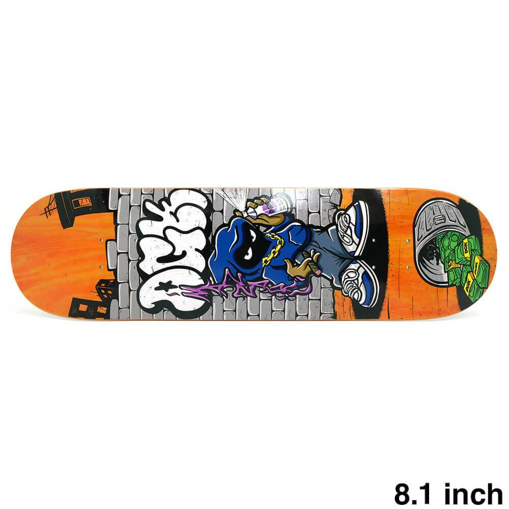 DGK DECK ディージーケー デッキ WILL MAZZARI THROWIE 8.1 スケートボード スケボー