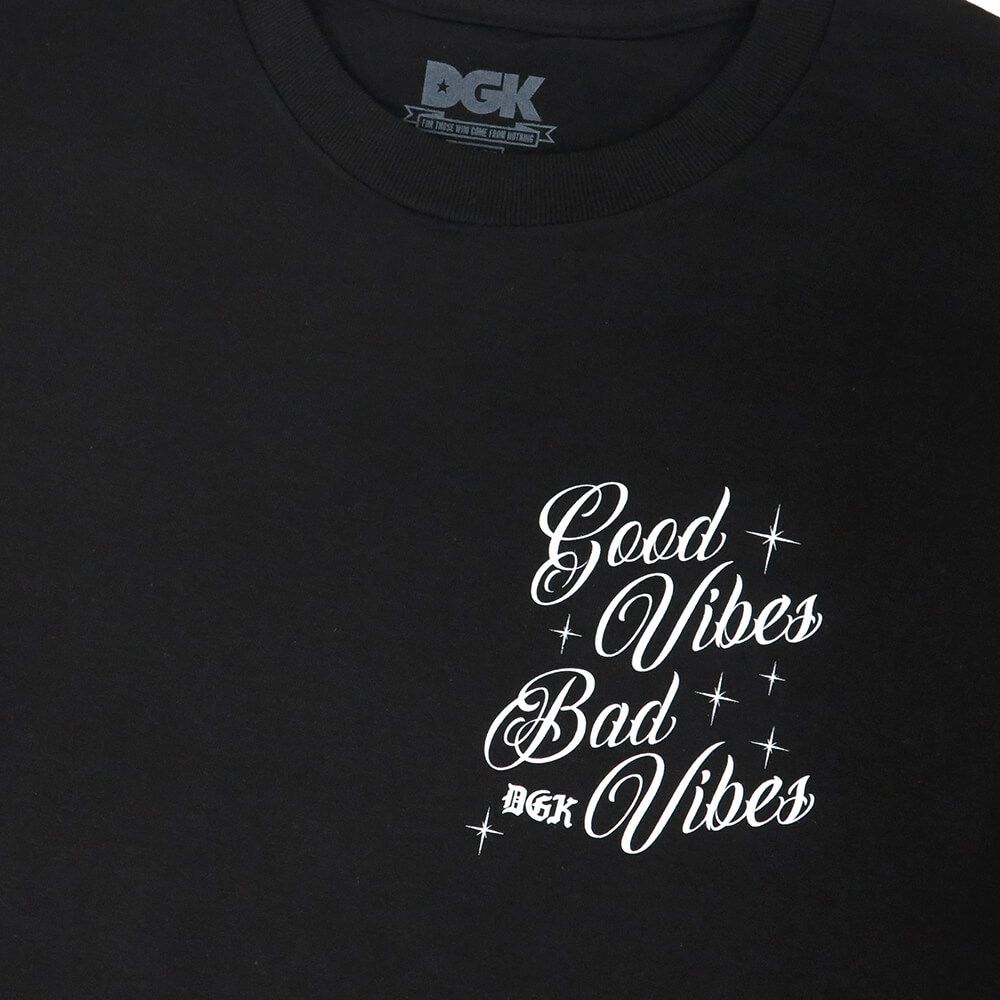 DGK T-SHIRT ディージーケー Tシャツ SAD GIRL BLACK スケートボード スケボー 2