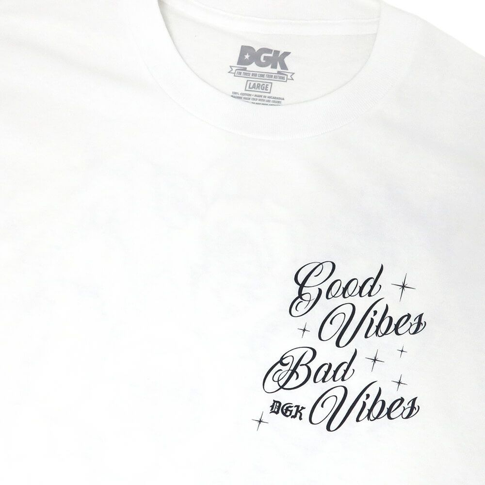 DGK T-SHIRT ディージーケー Tシャツ SAD GIRL WHITE スケートボード スケボー 2