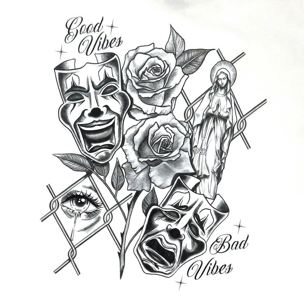 DGK T-SHIRT ディージーケー Tシャツ SAD GIRL WHITE スケートボード スケボー 3