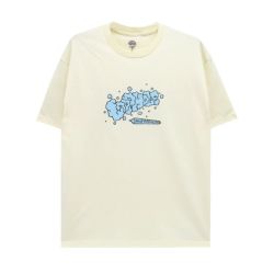 LOOP HOLE T-SHIRT ループホール Tシャツ UP IN SMOKE CREAM スケートボード スケボー 