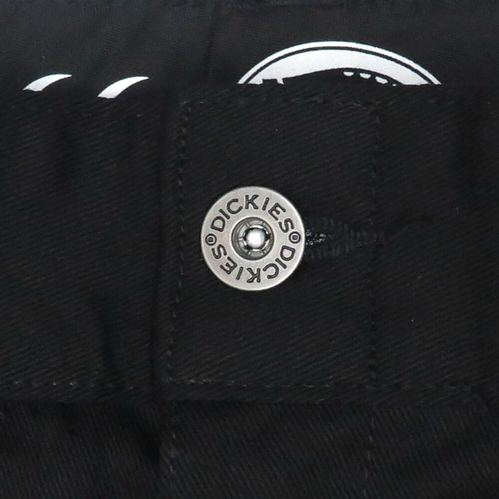 DICKIES SKATEBOARDING PANTS ディッキーズ スケートボーディング パンツ ジーンズ DICKIES X SPITFIRE FLANNEL CUFF PANTS BLACK スケートボード スケボー 2