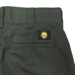 DICKIES SKATEBOARDING PANTS ディッキーズ スケートボーディング パンツ ジーンズ DICKIES X SPITFIRE DOUBLE KNEE PANTS OLIVE GREEN スケートボード スケボー 4