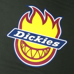 DICKIES SKATEBOARDING HOOD ディッキーズスケートボーディング パーカー DICKIES X SPITFIRE OLIVE GREEN スケートボード スケボー 3