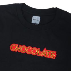 CHOCOLATE T-SHIRT チョコレート Tシャツ PARLIAMENT BLACK スケートボード スケボー 1