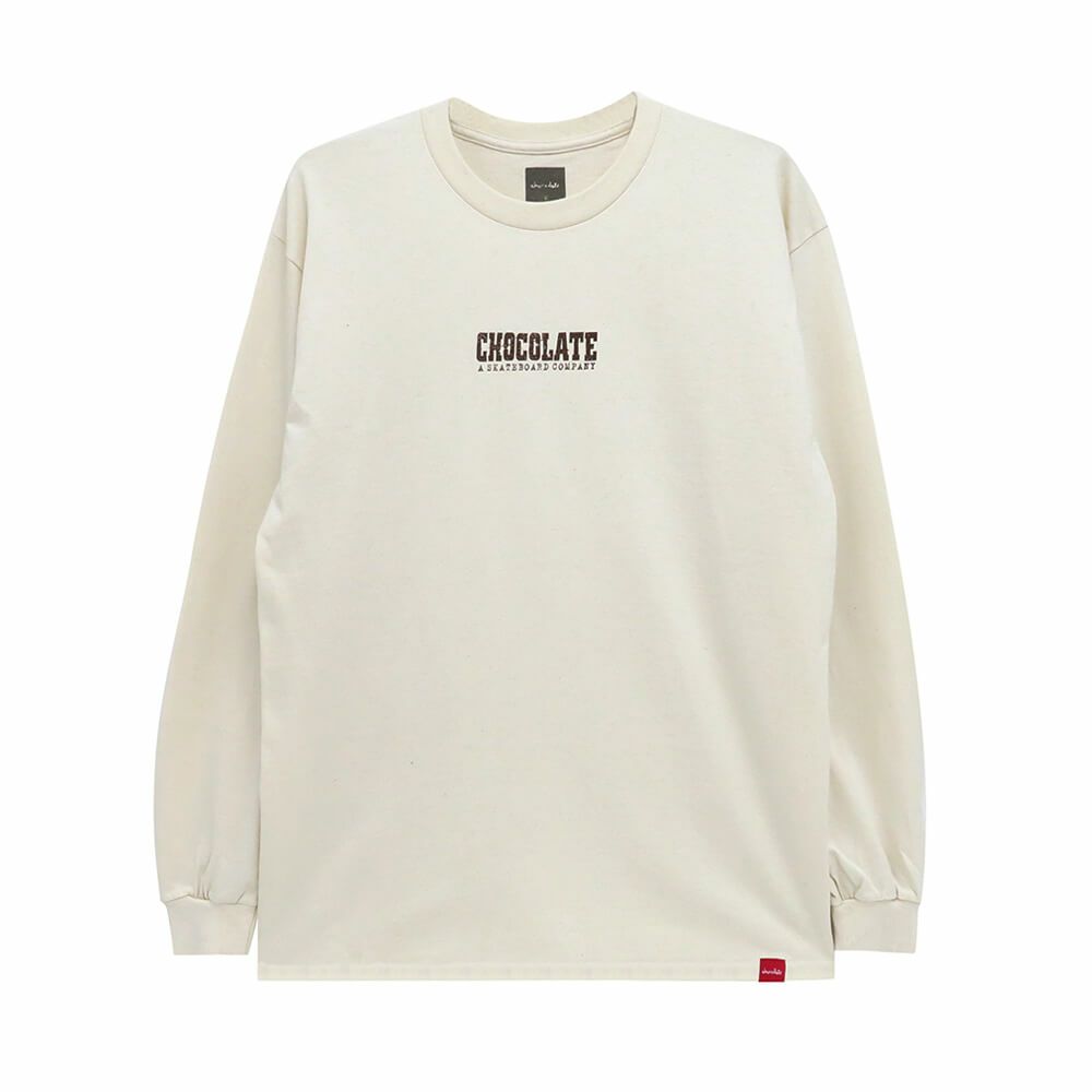 CHOCOLATE LONG SLEEVE チョコレート ロングスリーブTシャツ WESTERN CREAM スケートボード スケボー 