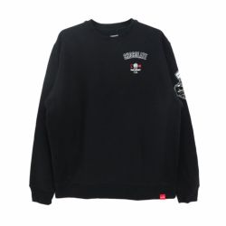 CHOCOLATE CREW SWEAT チョコレート トレーナー CHAMPIONSHIP HEAVY BLACK スケートボード スケボー 