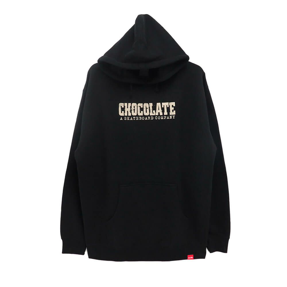 CHOCOLATE HOOD チョコレート パーカー WESTERN BLACK スケートボード スケボー 