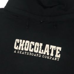 CHOCOLATE HOOD チョコレート パーカー WESTERN BLACK スケートボード スケボー 1