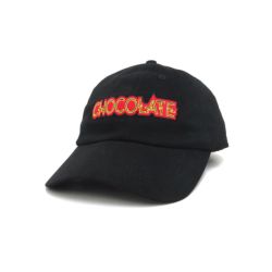 CHOCOLATE CAP チョコレート キャップ PARLIAMENT 6 PANEL STRAPBACK BLACK スケートボード スケボー 