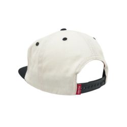 CHOCOLATE CAP チョコレート キャップ BAR 5 PANEL SNAPBACK CREAM/BLACK スケートボード スケボー 2