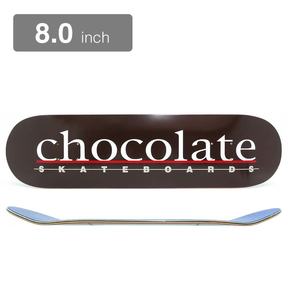 CHOCOLATE DECK チョコレート デッキ JAMES CAPPS BAR LOGO 8.0（CB4735）