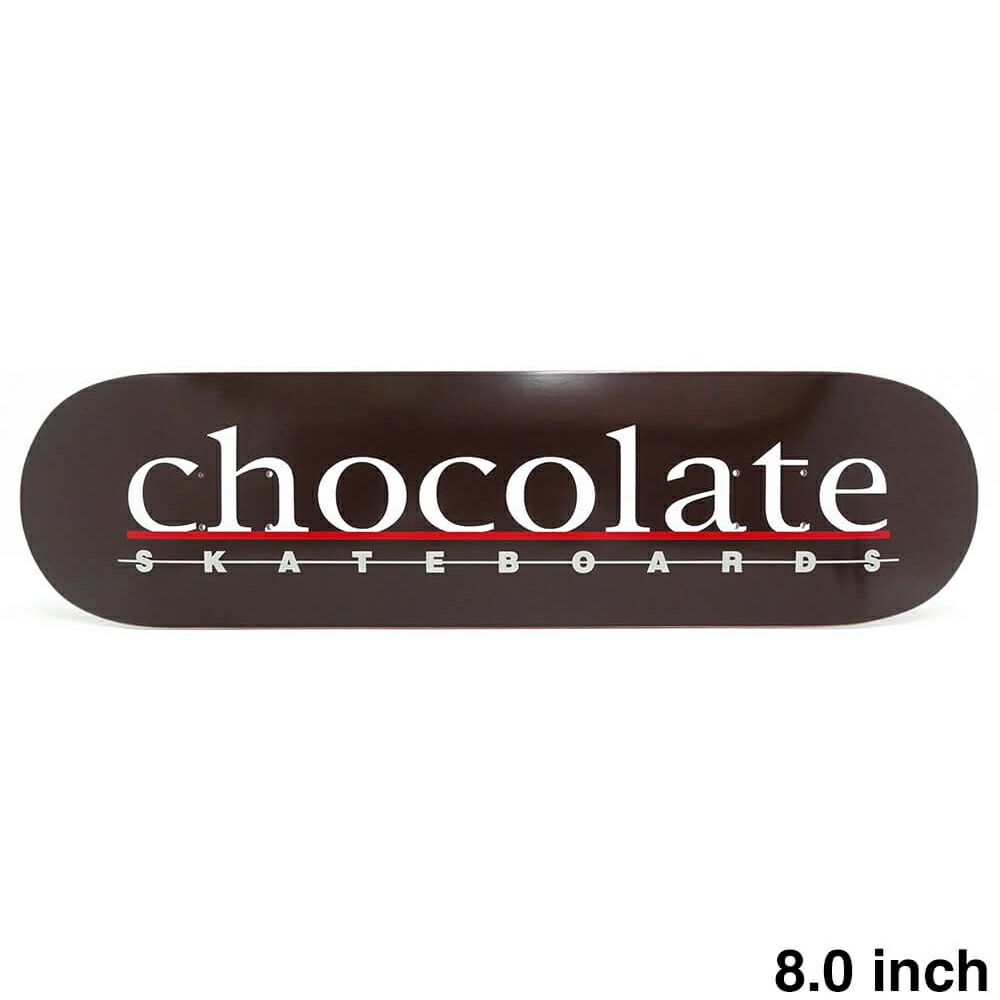 CHOCOLATE DECK チョコレート デッキ JAMES CAPPS BAR LOGO 8.0（CB4735）