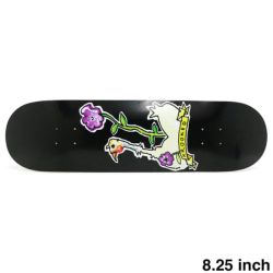 KROOKED DECK クルキッド デッキ TEAM BELLE BLACK 8.25 スケートボード スケボー