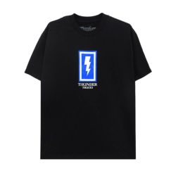 THUNDER T-SHIRT サンダー Tシャツ BOXED BOLT BLACK スケートボード スケボー 