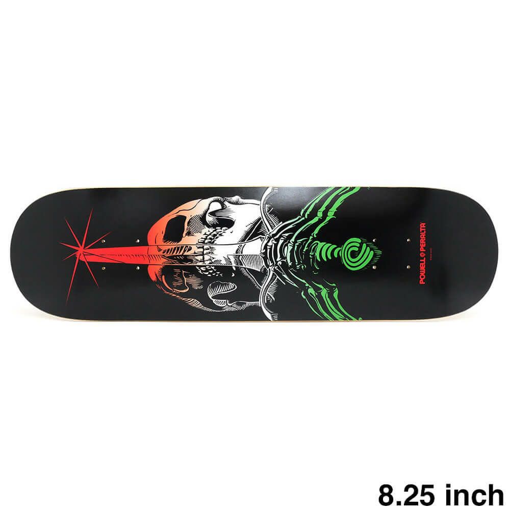 POWELL PERALTA DECK パウエルペラルタ デッキ TEAM SKULL & SWORD GREEN FADE 8.25 スケートボード スケボー