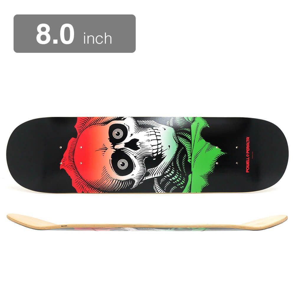 POWELL PERALTA DECK パウエルペラルタ デッキ TEAM RIPPER GREEN FADE 8.0 スケートボード スケボー