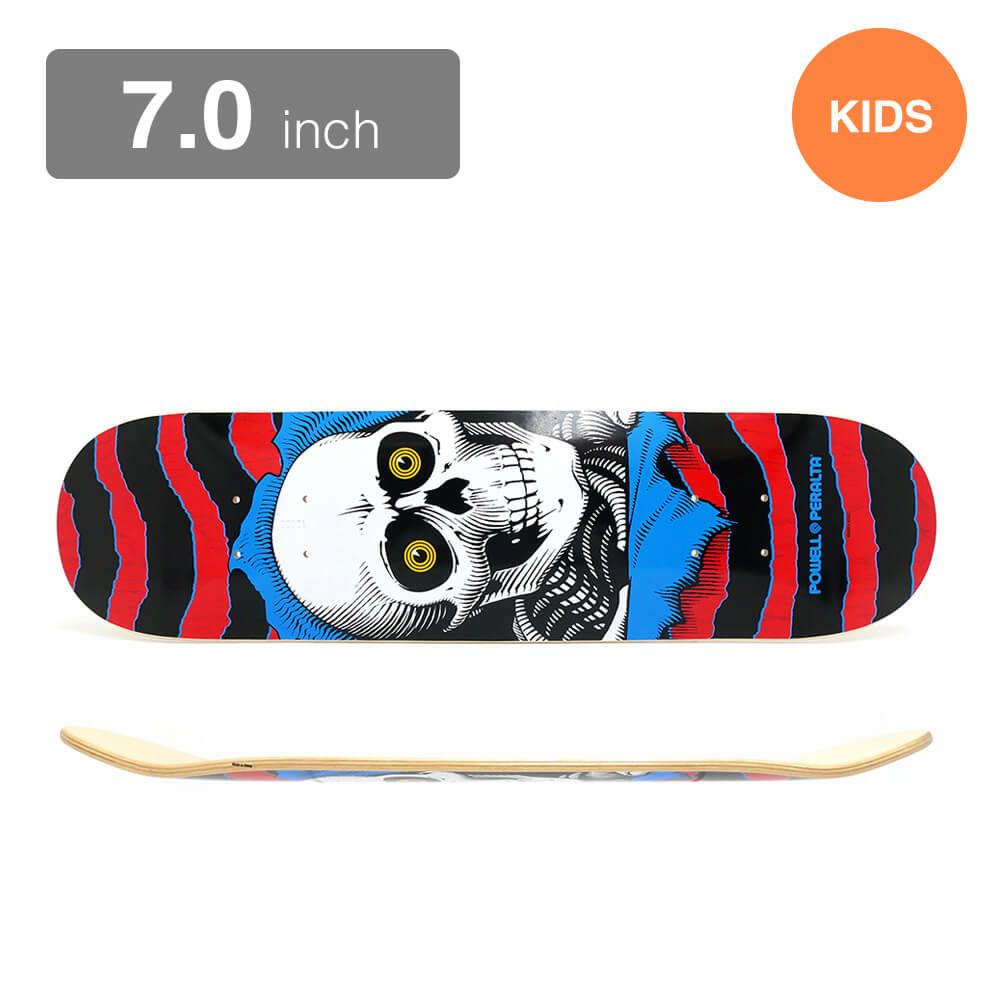 POWELL PERALTA DECK パウエルペラルタ デッキ（子供用） TEAM RIPPER RED/BLUE 7.0 スケートボード スケボー