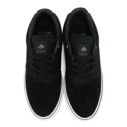 EMERICA SHOES エメリカ シューズ スニーカー LOW VULC BLACK/GOLD/WHITE スケートボード スケボー　1