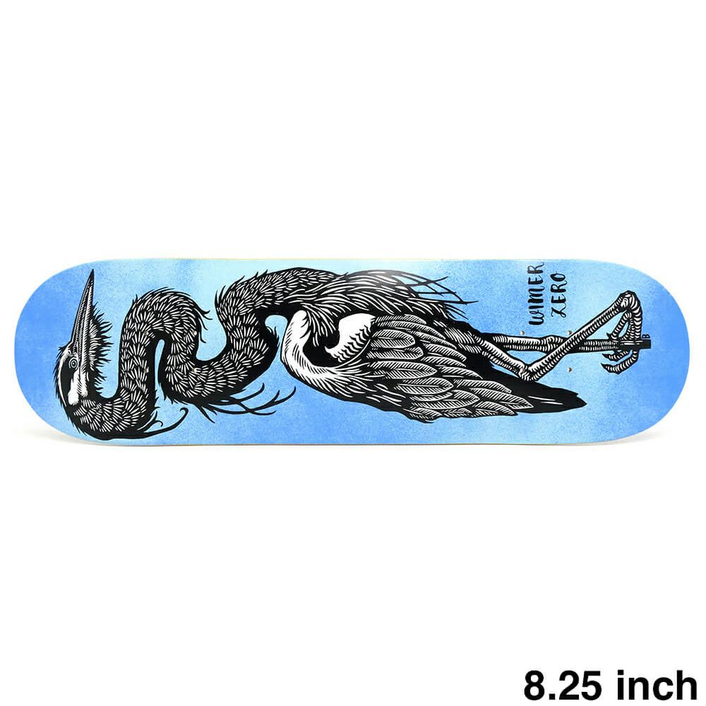 ZERO DECK ゼロ デッキ CHRIS WIMER HERON 8.25 RESIN-7 スケートボード スケボー