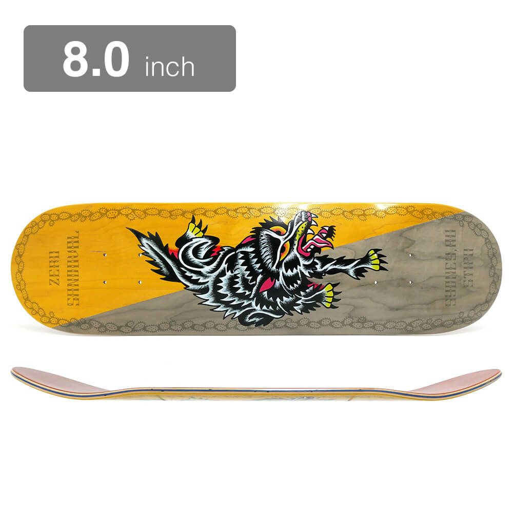 ZERO DECK ゼロ デッキ TOMMY SANDOVAL STIPO 8.0 RESIN-7 スケートボード スケボー