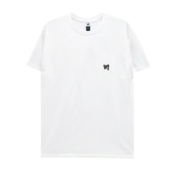 KAWA T-SHIRT 川 Tシャツ 川 LOGO 1POINT WHITE/GREY スケートボード スケボー 