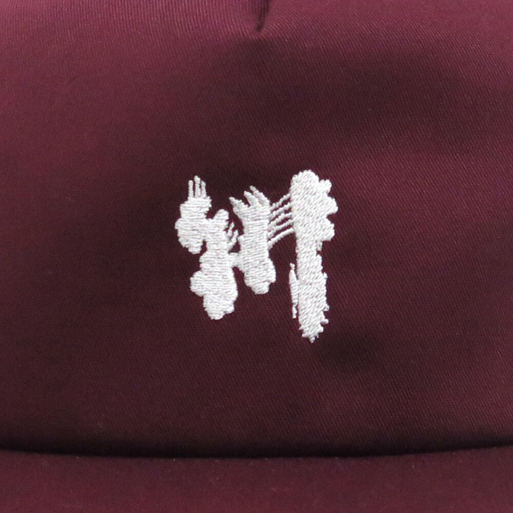 KAWA CAP 川 キャップ KAWA MAROON スケートボード スケボー 4