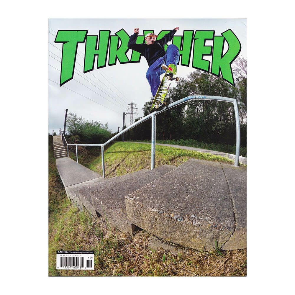 THRASHER MAGAZINE スラッシャー 雑誌 2024年12月号 スケートボード スケボー