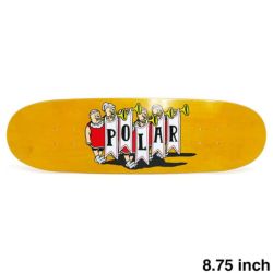 POLAR DECK ポーラー デッキ TEAM TRUMPETS 8.75 FOOTBALL SHAPE スケートボード スケボー