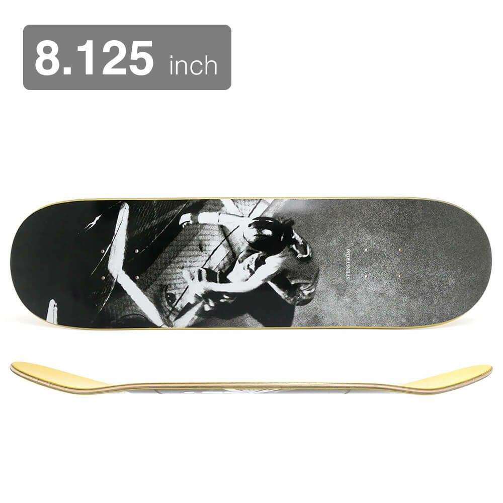 POLAR DECK ポーラー デッキ DAVID STENSTROM TOBA 8.125 SHORT スケートボード スケボー