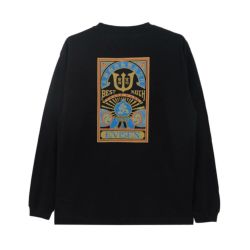 EVISEN LONG SLEEVE エビセン ロングスリーブTシャツ BEST MATCH BLACK スケートボード スケボー 