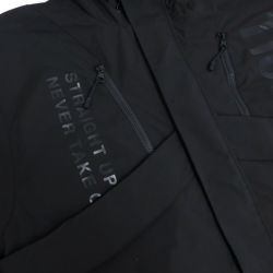  TIGHTBOOTH（TBPR）JACKET タイトブース ジャケット HOODED TACTICAL BLACK スケートボード スケボー 4