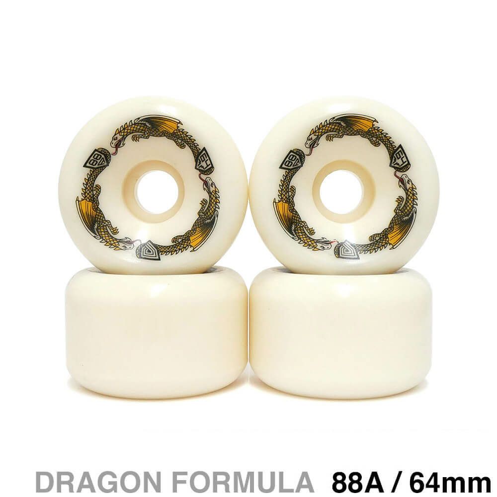 POWELL PERALTA WHEEL パウエルペラルタ ウィール DRAGON FORMULA（DF）88A BOM DRAGONS 64mm x 40mm スケートボード スケボー