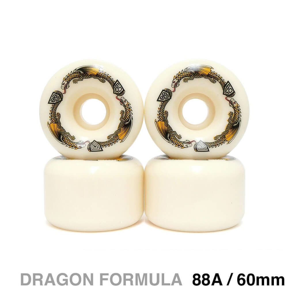 POWELL PERALTA WHEEL パウエルペラルタ ウィール DRAGON FORMULA（DF）88A BOM DRAGONS 60mm x 40mm スケートボード スケボー