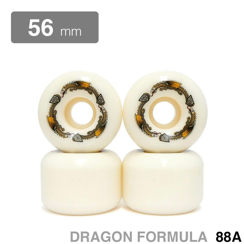 POWELL PERALTA WHEEL パウエルペラルタ ウィール DRAGON FORMULA（DF）88A A2 DRAGONS 56mm x 40mm スケートボード スケボー