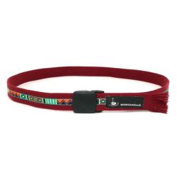 KAONKA BELT カオンカ ベルト ORTEGA TAPE OUTDOOR NYLON BELT MAROON スケートボード スケボー　1